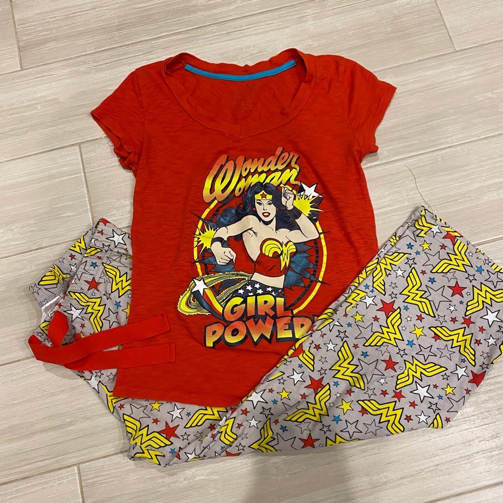 Wonder Woman pajamas